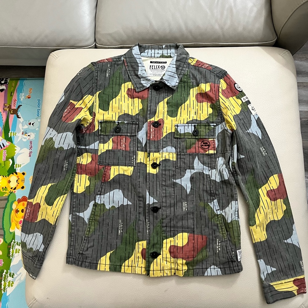 NWOT - Authentic Scotch & Soda x Felix the Cat Boys’ Jacket - Size 14